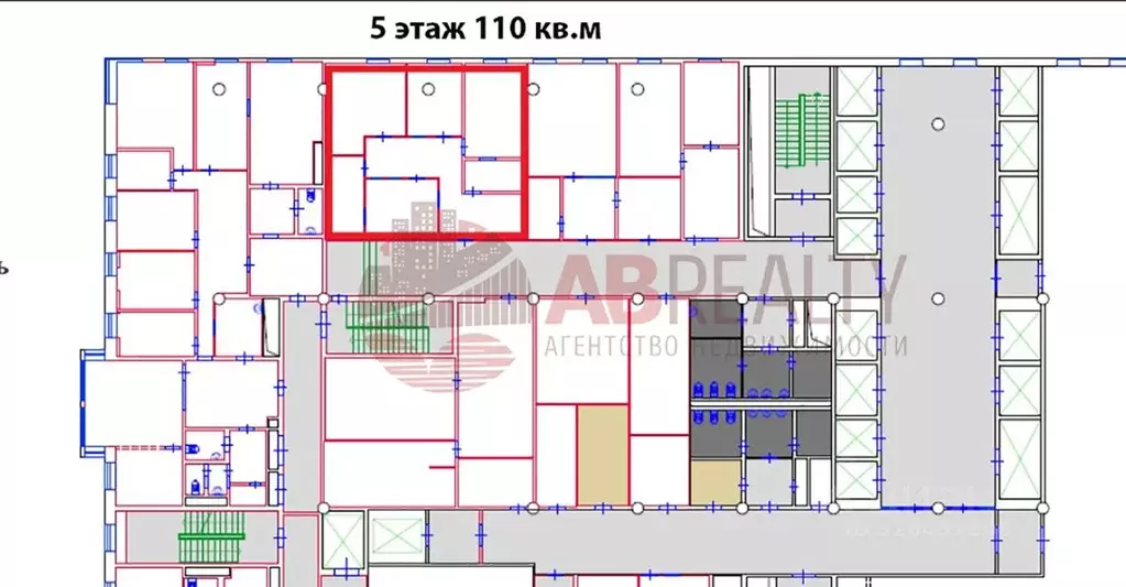 Офис в Москва Смоленская пл., 3 (110 м) - Фото 2