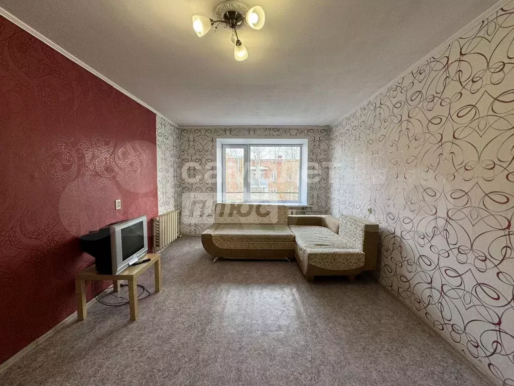 1-к. квартира, 32,5 м, 5/5 эт. - Фото 0