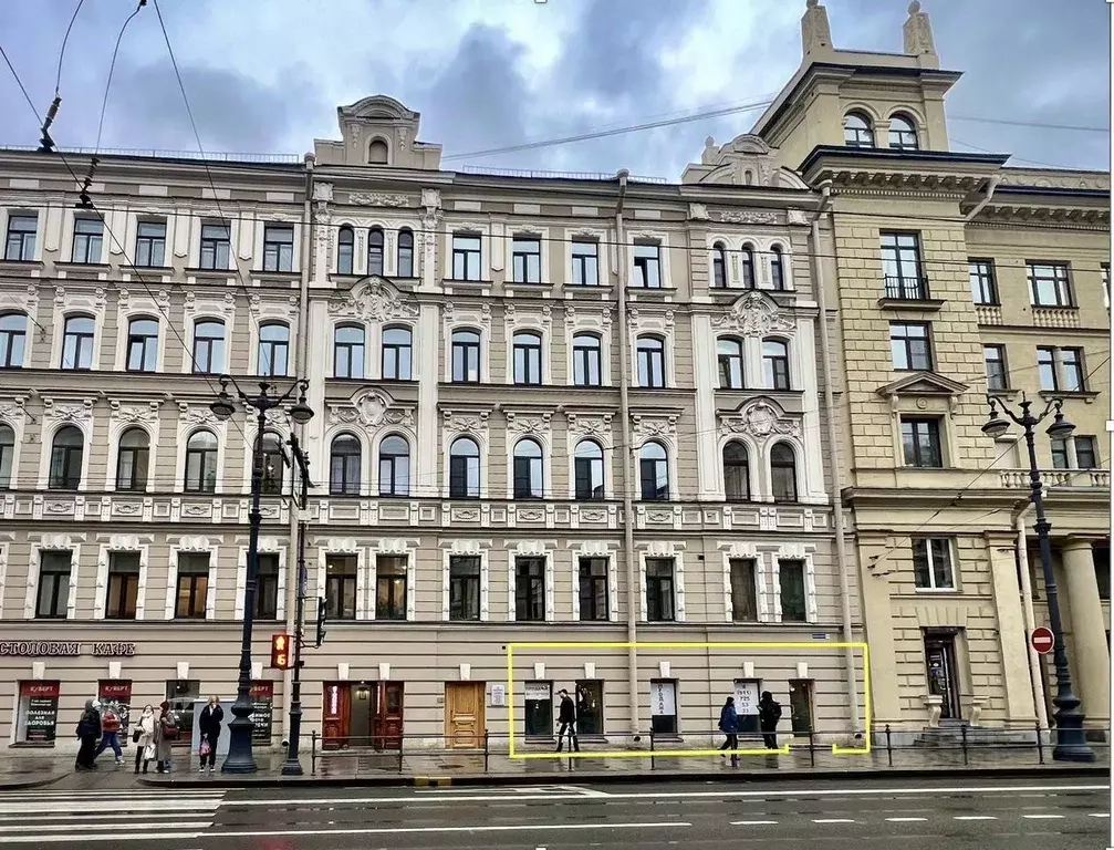 Помещение свободного назначения в Санкт-Петербург Невский просп., 109 ... - Фото 1