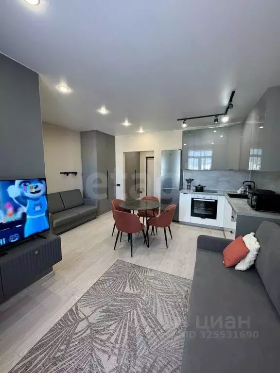 Студия Тюменская область, Тюменский муниципальный округ, д. Патрушева ... - Фото 1