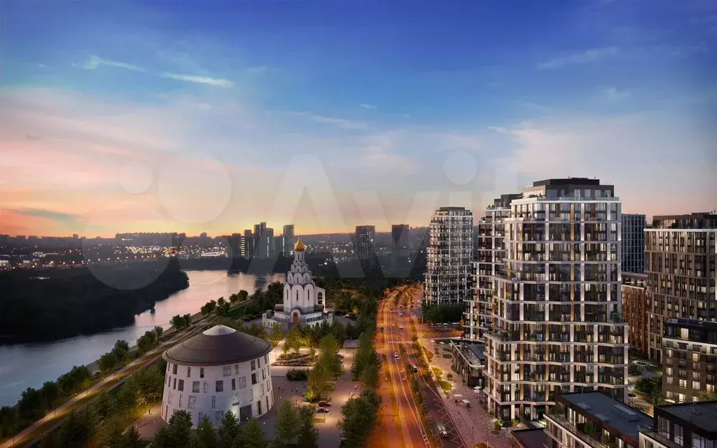 1-к. квартира, 41,6 м, 6/22 эт. - Фото 1