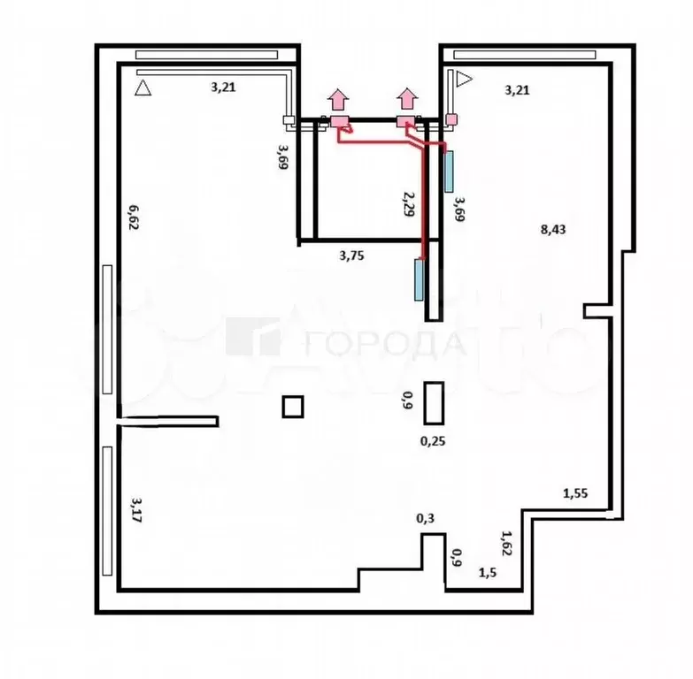 Продам торговое помещение, 90.1 м - Фото 0