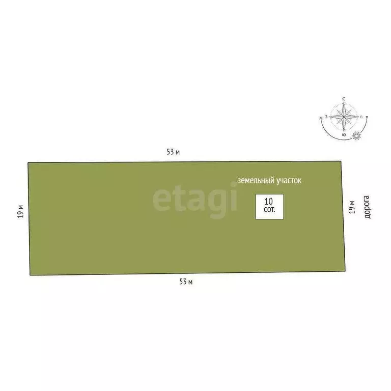 Участок в Тюменская область, Ишимский муниципальный округ, деревня ... - Фото 1