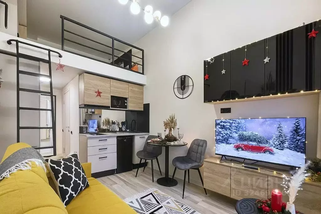 Студия Москва Грайвороновская ул., 4С1 (25.0 м) - Фото 1