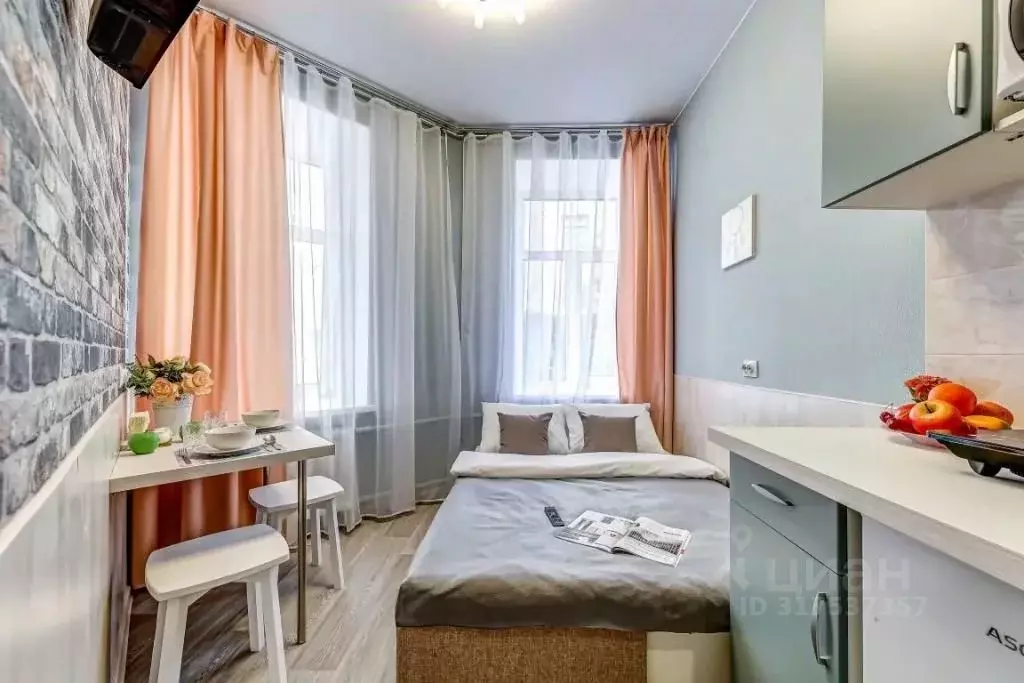 1-к кв. Санкт-Петербург Старорусская ул., 16 (14.0 м) - Фото 0