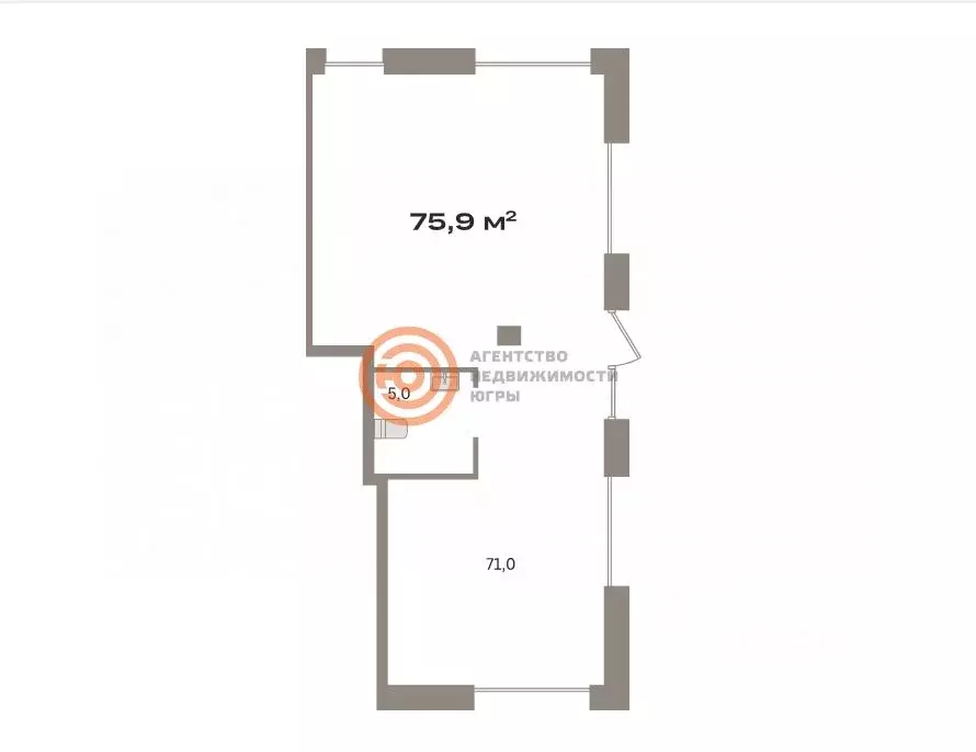 Помещение свободного назначения в Тюменская область, Тюмень ул. 50 лет ... - Фото 2