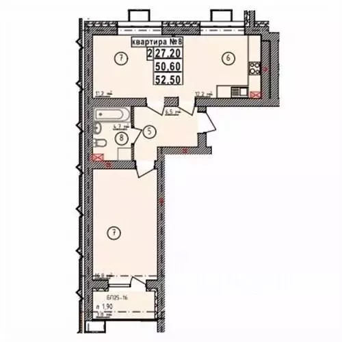 2-к кв. Липецкая область, Усмань Северо-Восточный мкр,  (52.5 м) - Фото 1