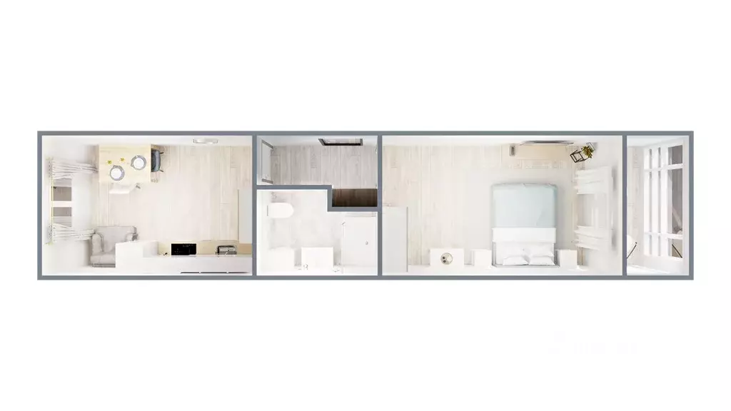 1-к кв. Новосибирская область, Новосибирск Самоцветы жилой комплекс ... - Фото 2