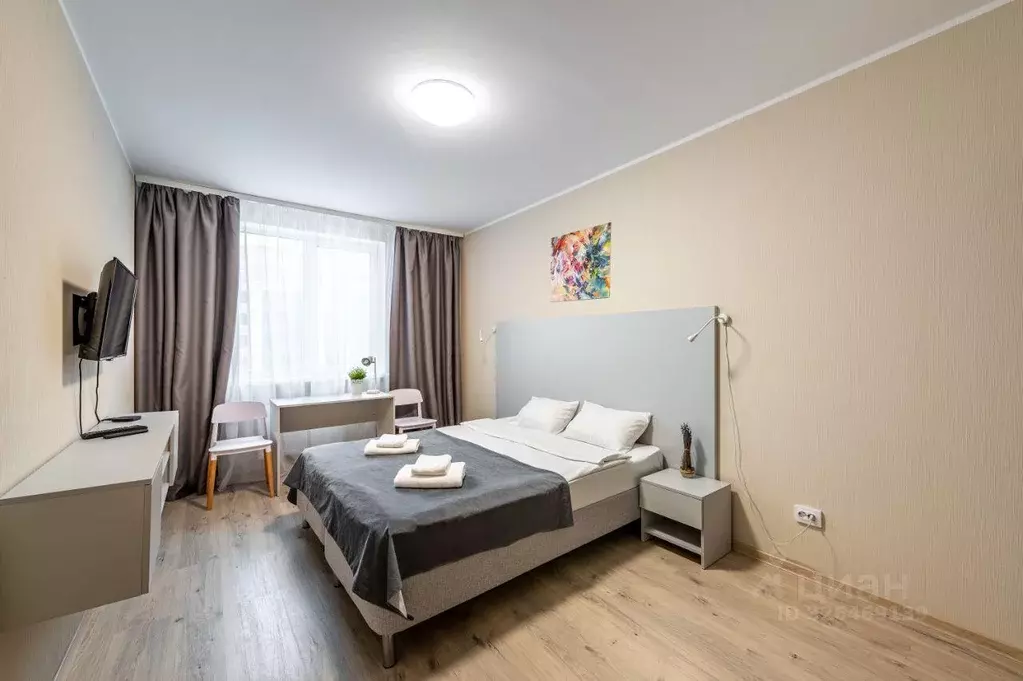 Квартира, 1 комната, 39.79 м - Фото 1