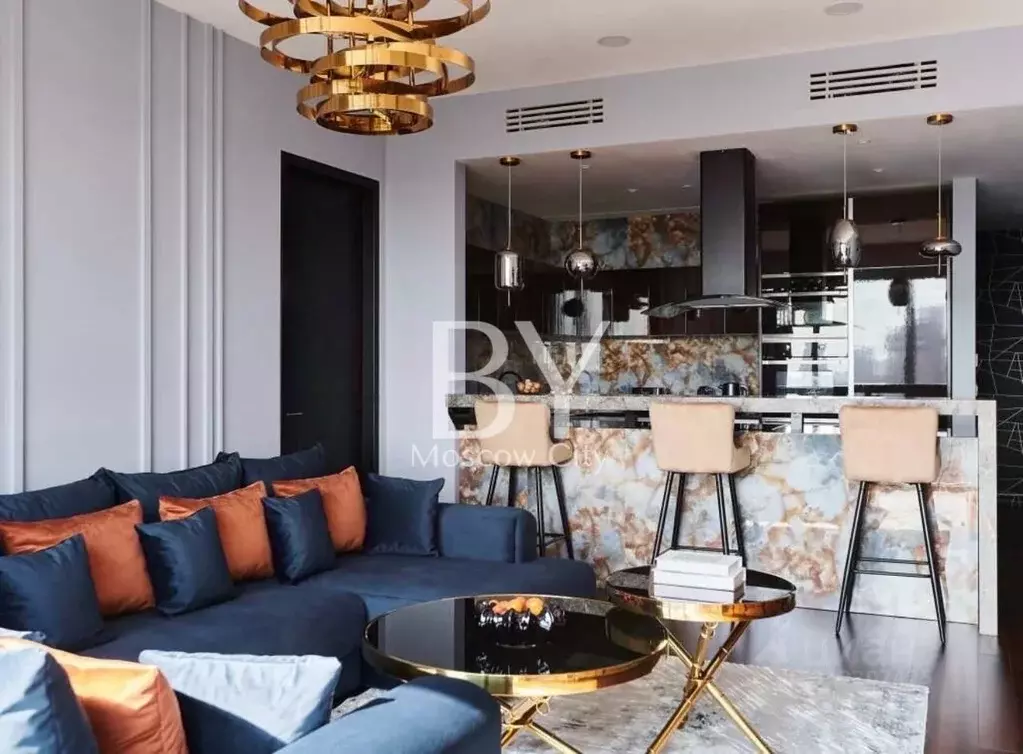 2-к кв. Москва 1-й Красногвардейский проезд, 21с2 (97.0 м) - Фото 1