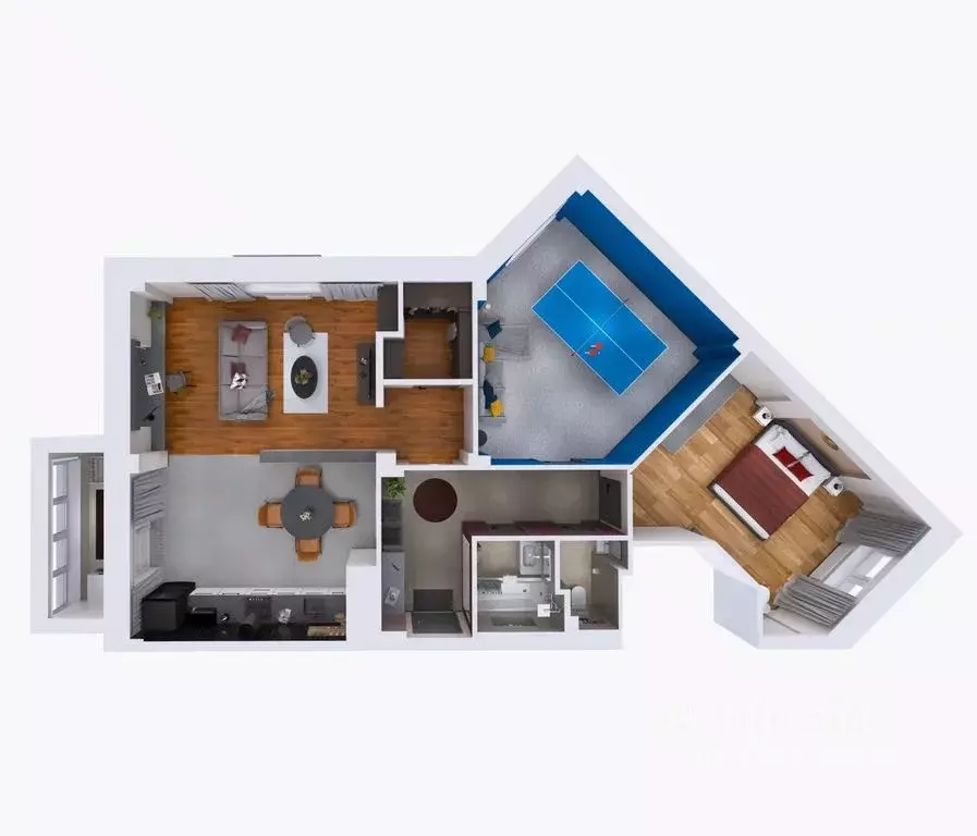 3-к кв. Новгородская область, Великий Новгород Псковская ул., 56 ... - Фото 2