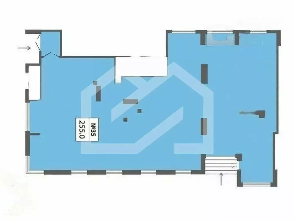 Помещение свободного назначения в Москва ул. Юлиана Семенова, 8к2 (255 ... - Фото 2