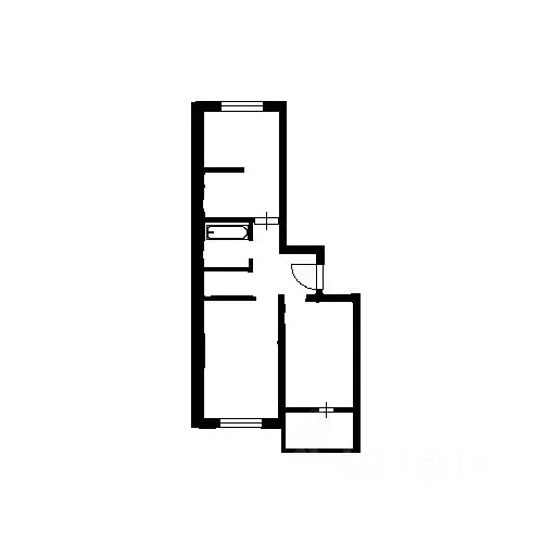 2-к кв. Воронежская область, Воронеж ул. Урывского, 15 (57.2 м) - Фото 2