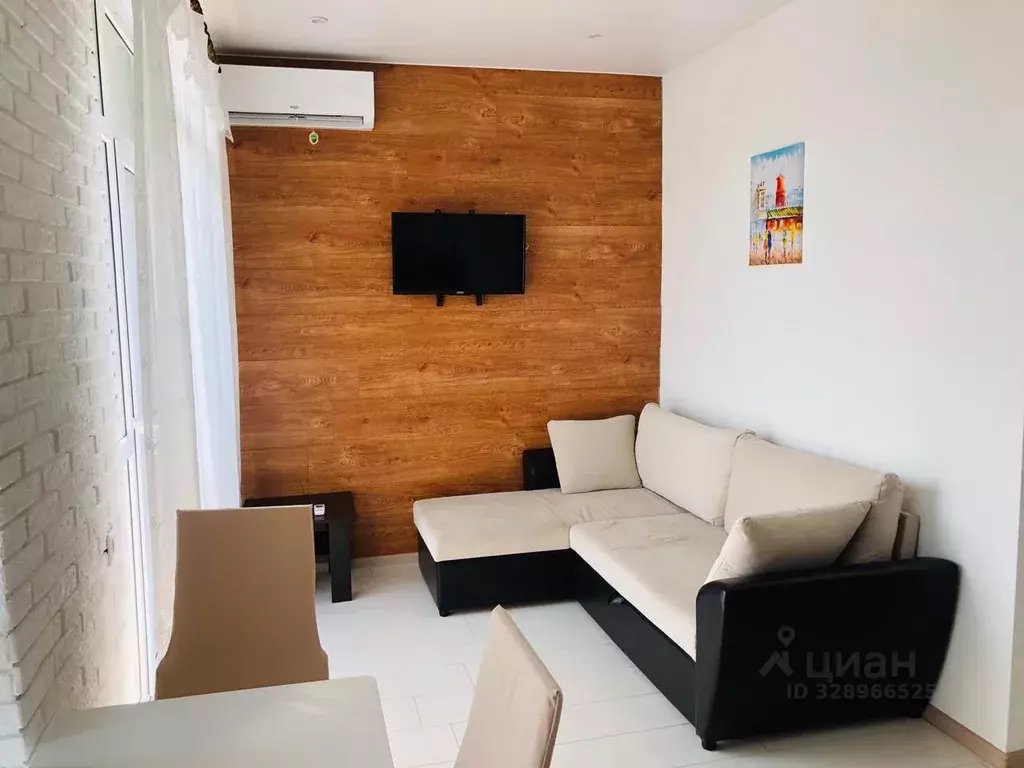 Студия Краснодарский край, Сочи ул. Кошевого, 1 (25.3 м) - Фото 1