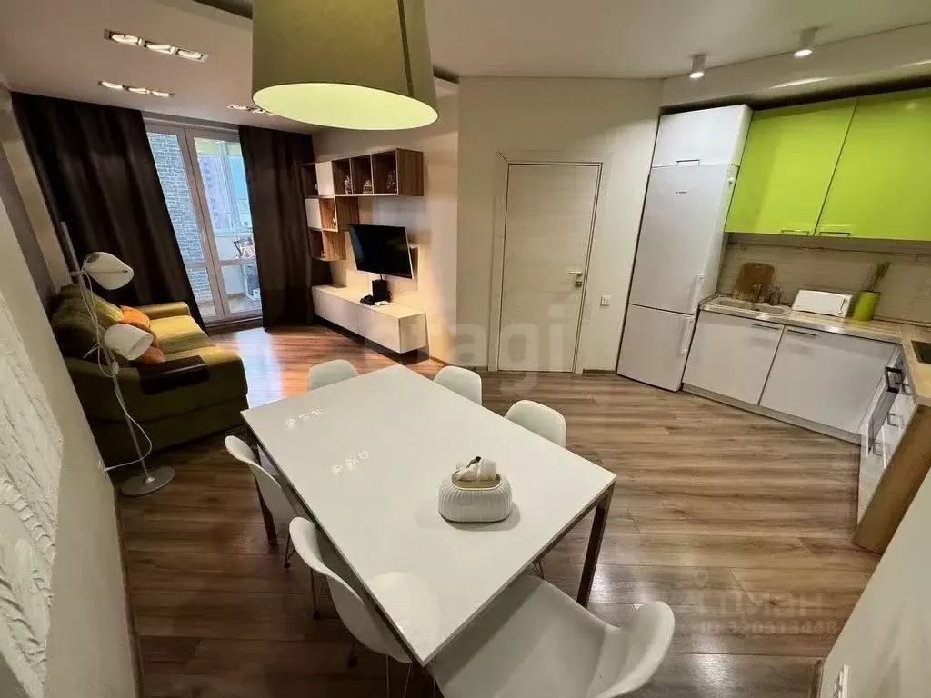 2-к кв. Татарстан, Казань ул. Аделя Кутуя, 110Б (51.0 м) - Фото 1