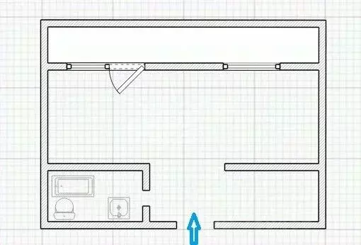 Студия Новосибирская область, Бердск ул. Ключевая, 57 (34.0 м) - Фото 1