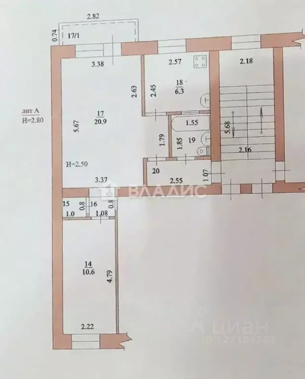 2-к кв. Краснодарский край, Ейск Коммунистическая ул., 12 (45.1 м) - Фото 2
