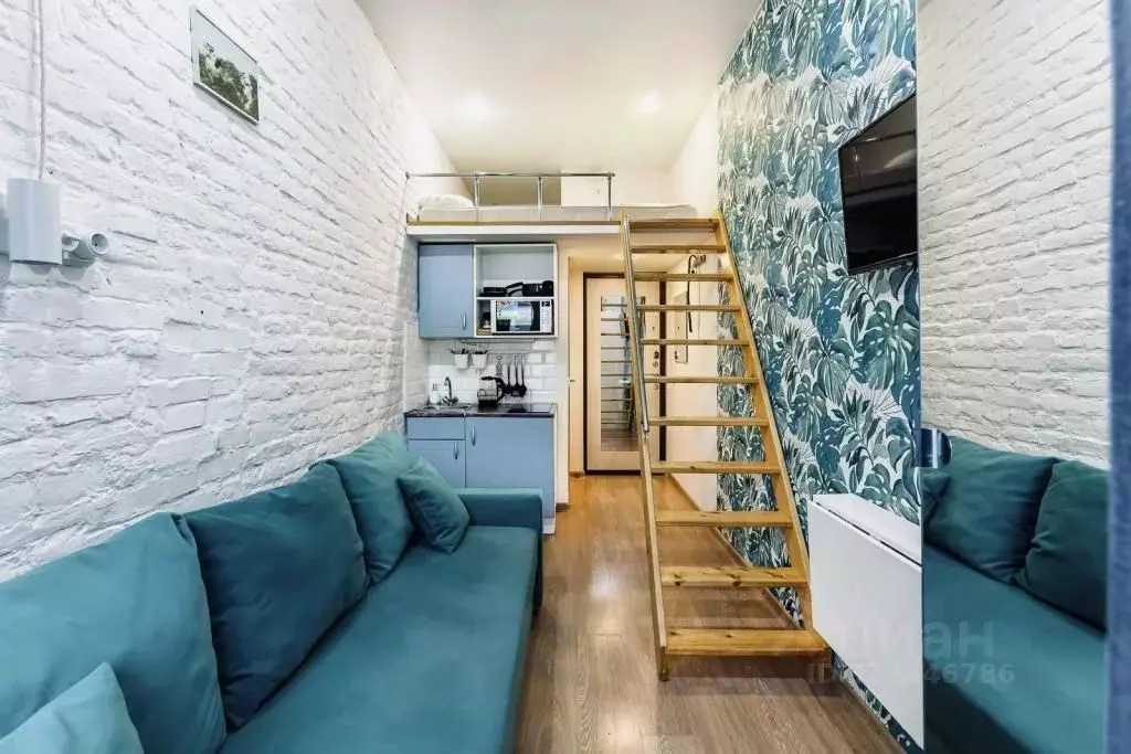 1-к кв. Санкт-Петербург Мытнинская ул., 7 (17.0 м) - Фото 1