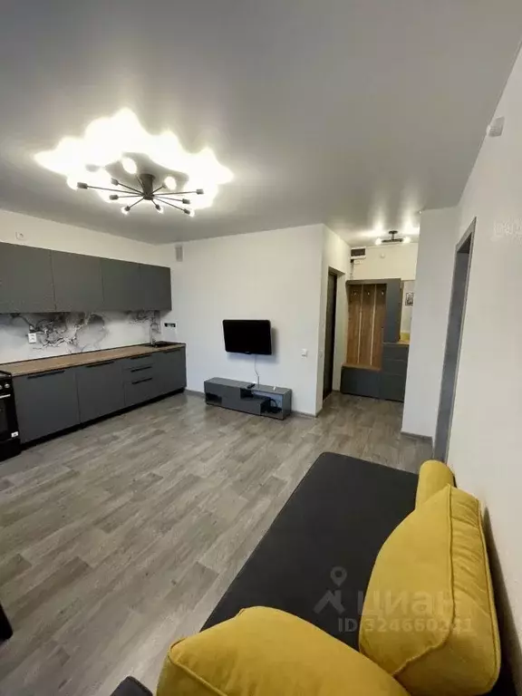 1-к кв. Челябинская область, Челябинск ул. Блюхера, 125Б (35.6 м) - Фото 1