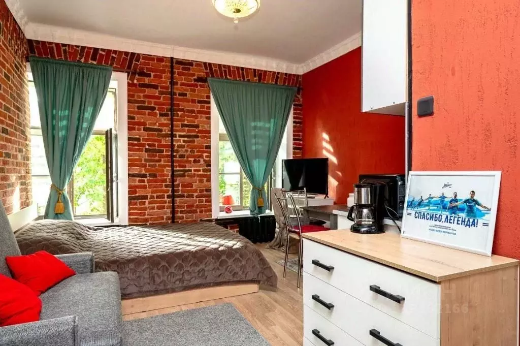 1-к кв. Санкт-Петербург Старо-Петергофский просп., 9а (28.0 м) - Фото 0