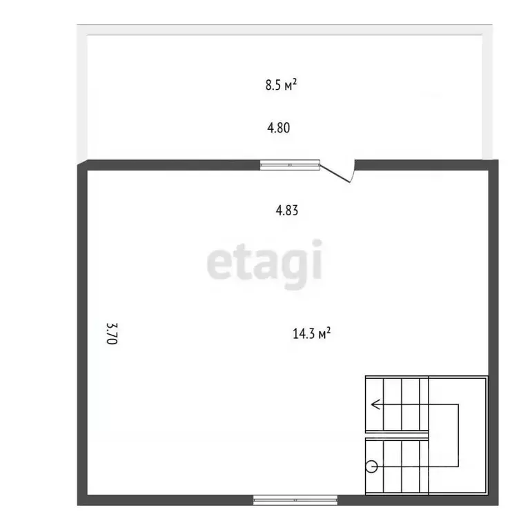Дом в Свердловская область, Екатеринбург Ручеек СТ, 47 (51 м) - Фото 0