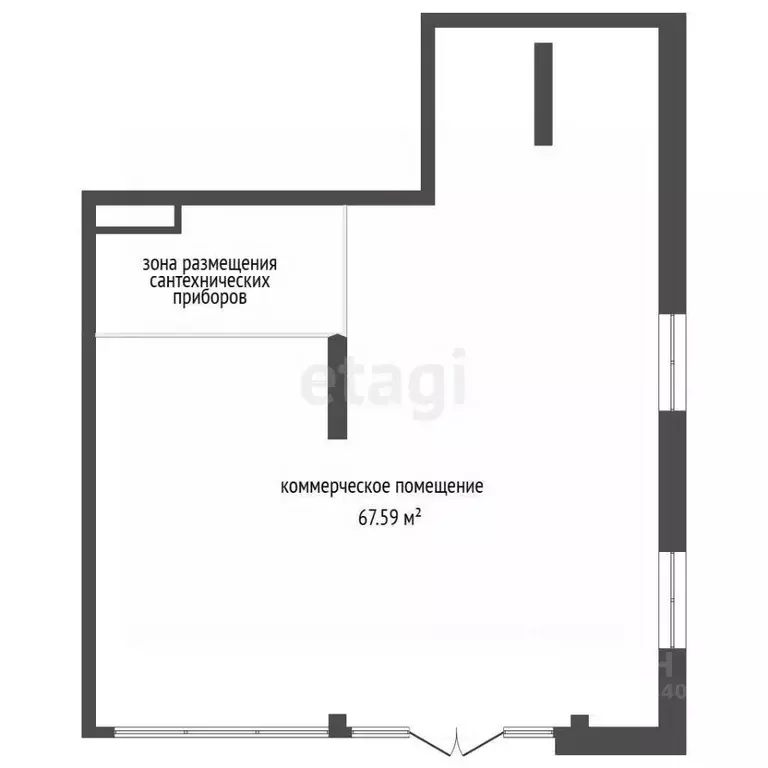 Помещение свободного назначения в Тюменская область, Тюмень ул. ... - Фото 2