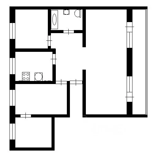 4-к кв. Ярославская область, Ярославль ул. Панина, 12 (100.9 м) - Фото 2