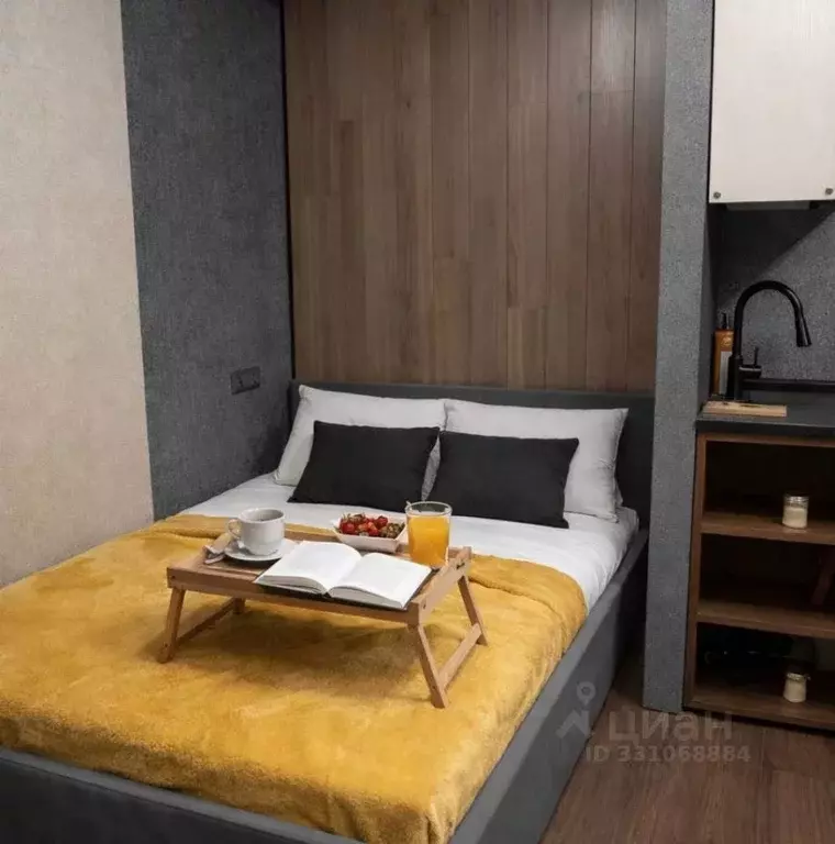 Студия Новосибирская область, Новосибирск ул. Королева, 1Б (30.0 м) - Фото 2
