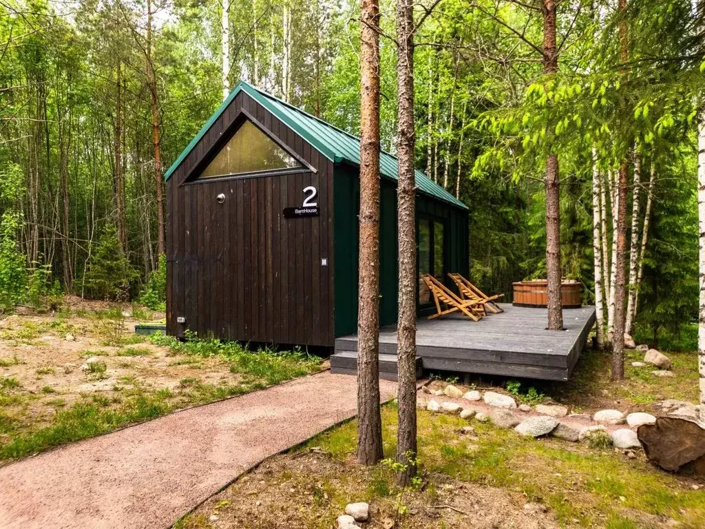 Дом в Ленинградская область, Выборгский район, Каменногорское ... - Фото 1