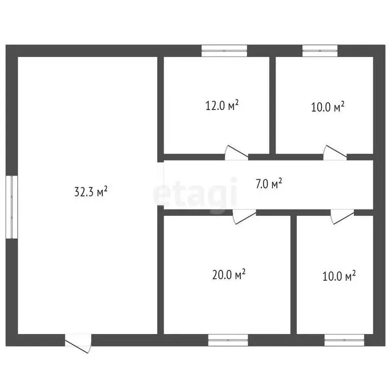 Дом в деревня Шиханы, Центральная улица (91.3 м) - Фото 1