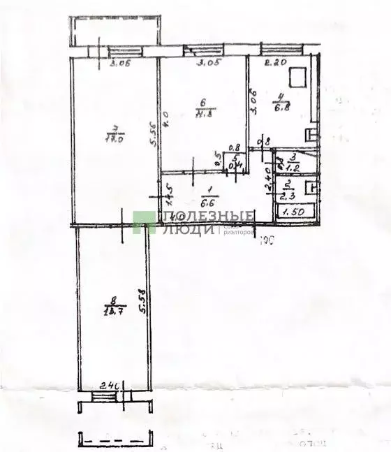 3-к кв. Башкортостан, Уфа Баязита Бикбая ул., 33 (62.4 м) - Фото 1