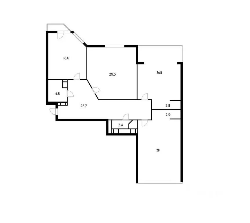 Квартира, 3 комнаты, 133 м - Фото 0