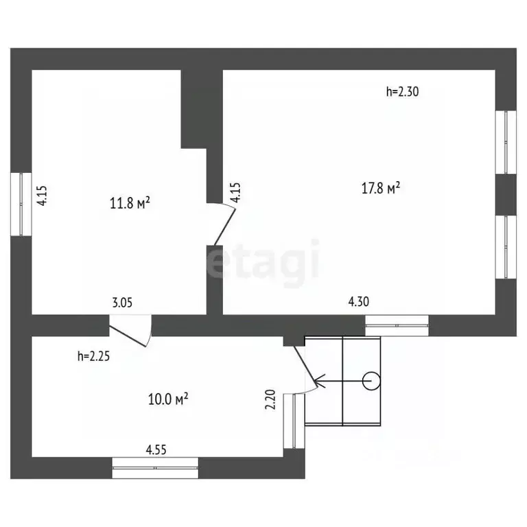 Дом в Крым, Бахчисарайский район, Верхореченское с/пос, с. ... - Фото 1