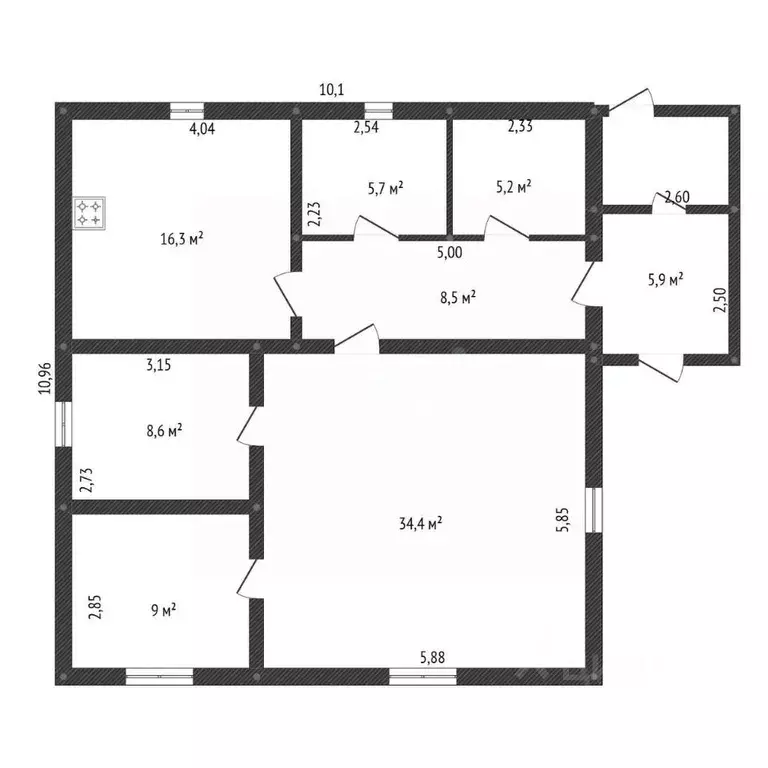 Дом в Башкортостан, Кармаскалинский район, с. Шаймуратово ул. Победы, ... - Фото 2