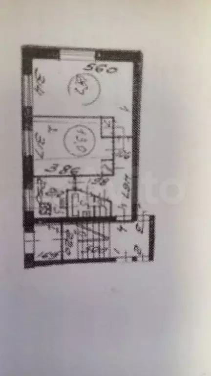 2-к. квартира, 50 м, 1/5 эт. - Фото 0