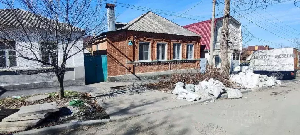 Дом в Ростовская область, Ростов-на-Дону Краснознаменный пер. (100 м) - Фото 0