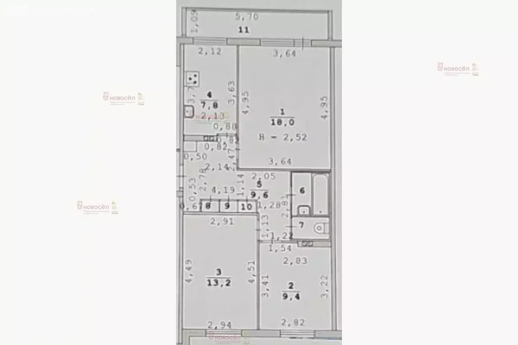 3-комнатная квартира: Екатеринбург, улица Ильича, 28 (63 м) - Фото 1