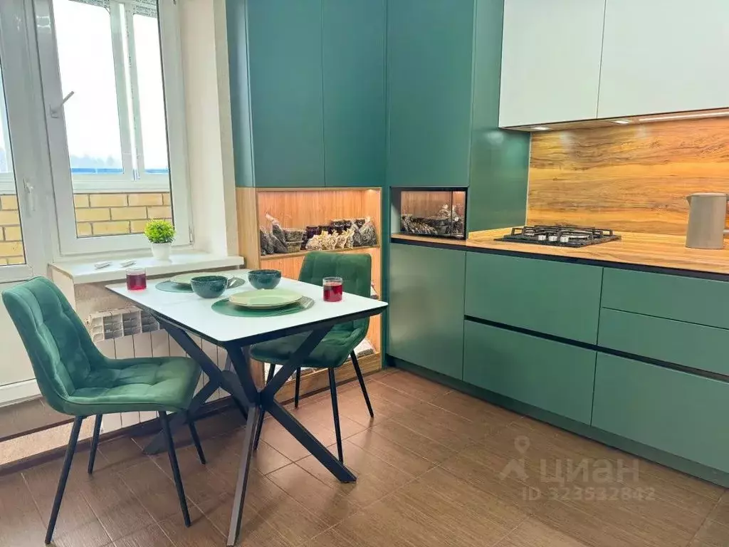 1-к кв. Чувашия, Чебоксары Университетская ул., 38к1 (47.0 м) - Фото 1