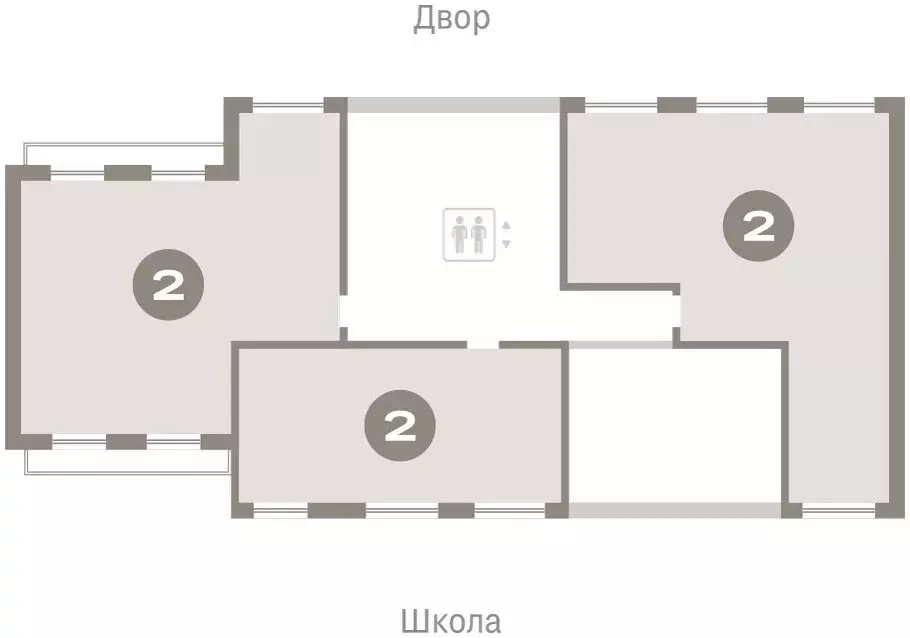 2-комнатная квартира: Екатеринбург, улица Академика Ландау, 7Г (80.02 ... - Фото 2