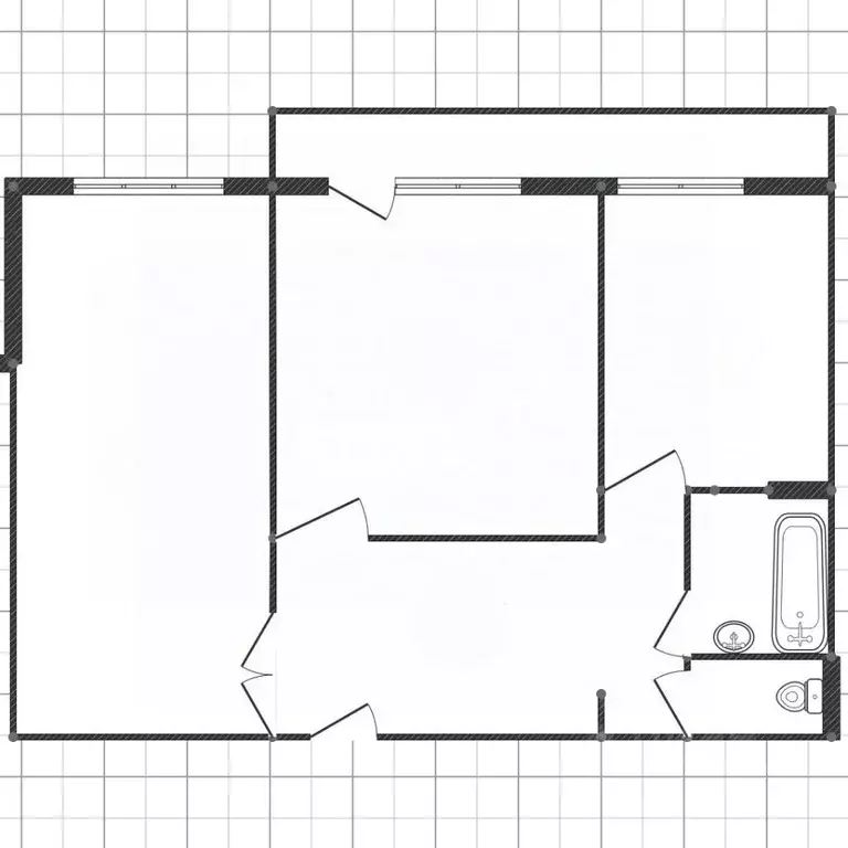 2-к кв. Липецкая область, Липецк ул. Имени Мичурина, 26А (50.8 м) - Фото 2
