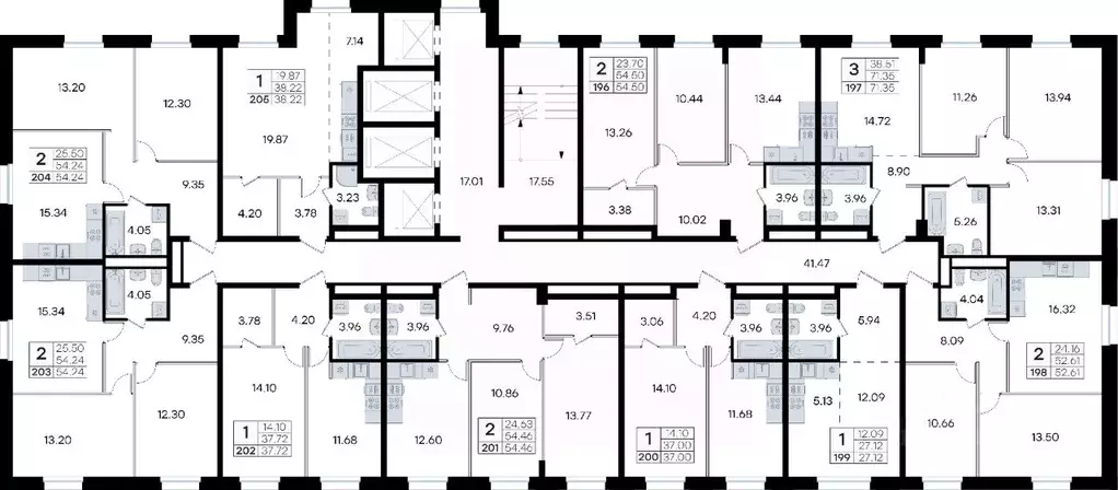 2-к кв. Приморский край, Владивосток ул. Тухачевского, 80 (52.61 м) - Фото 2