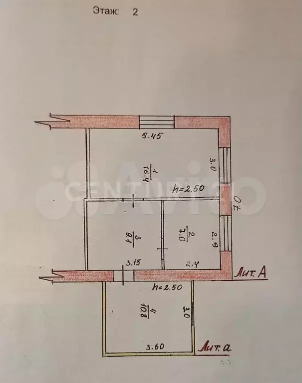 2-к. квартира, 90 м, 2/2 эт. - Фото 0