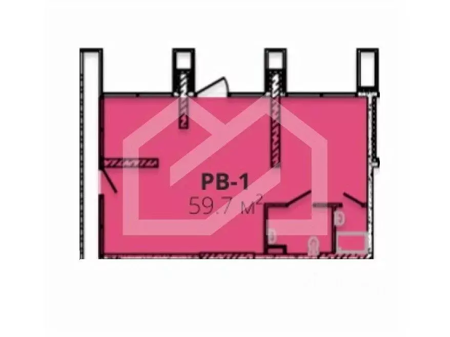 Торговая площадь в Москва Стоун Райз жилой комплекс (60 м) - Фото 2