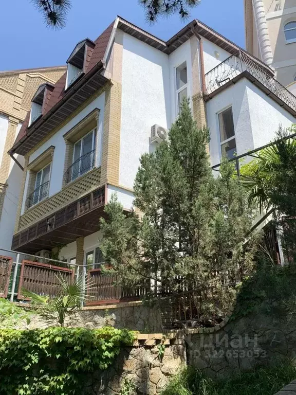 Дом в Крым, Ялта муниципальный округ, Гаспра пгт ш. Алупкинское, 15В ... - Фото 2