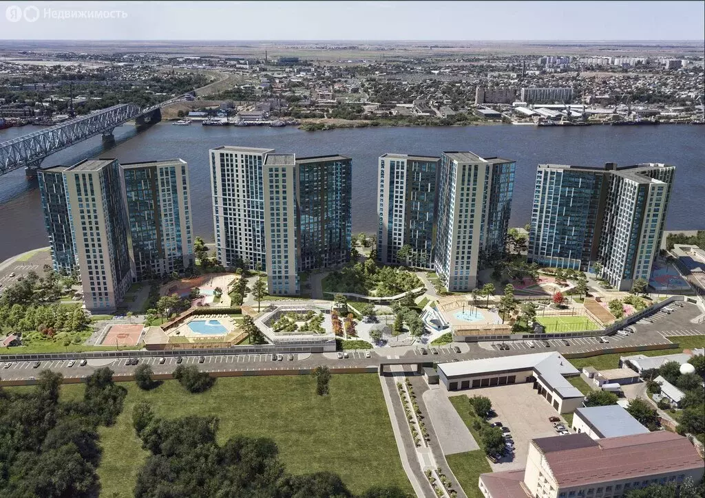 2-комнатная квартира: Астрахань, улица Бехтерева, 2А (55.2 м) - Фото 1