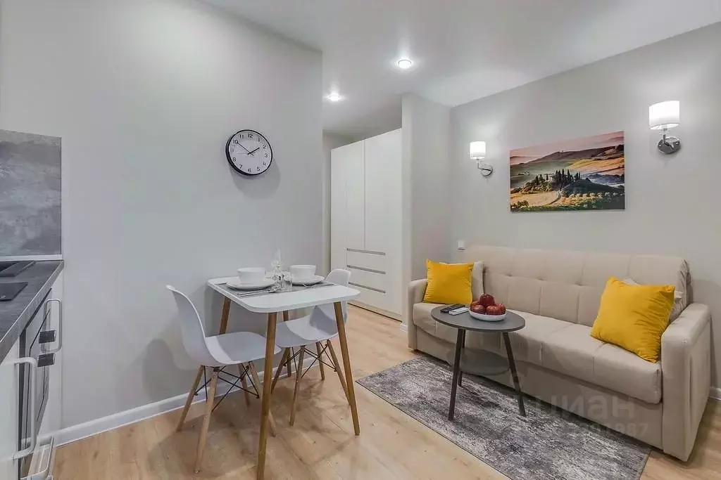 Студия Москва Новгородская ул., 37 (19.0 м) - Фото 2