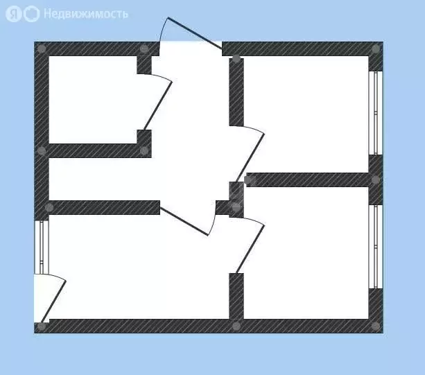 2-комнатная квартира: Иркутск, улица Воровского, 6 (41.7 м) - Фото 1