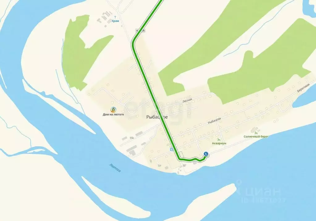 Участок в Сахалинская область, Анивский городской округ, с. Рыбацкое ... - Фото 0