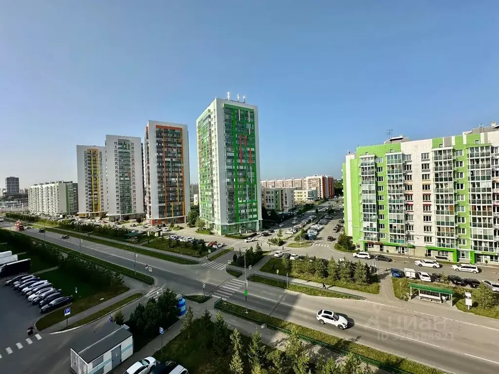 1-к кв. Татарстан, Казань ул. Азата Аббасова, 12 (42.0 м) - Фото 2