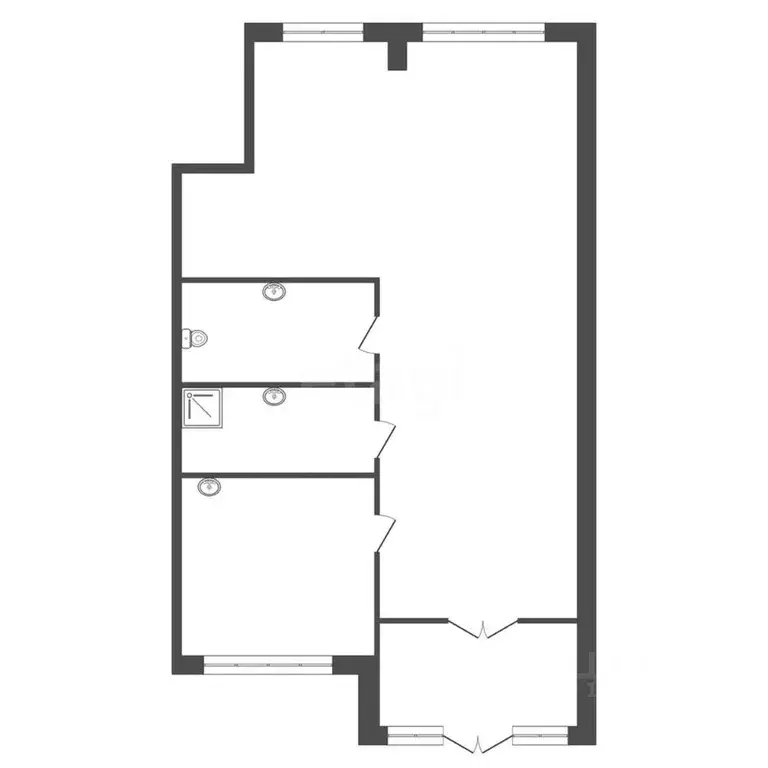 Офис в Красноярский край, Красноярск ул. Петра Ломако, 16 (77 м) - Фото 2